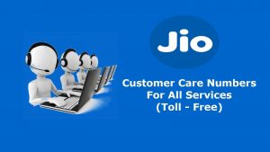 Jio Customer care number